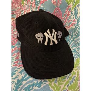 Academy Fits MF Doom x NY Yankees Baseball SnapBack Hat, NY Yankees MF Doom Hat